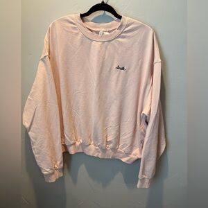 H&M Divided Smile Sweatshirt